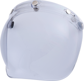 0131-0094 . 0131-0094 . Vintage 3-Snap Flip Bubble Shield
